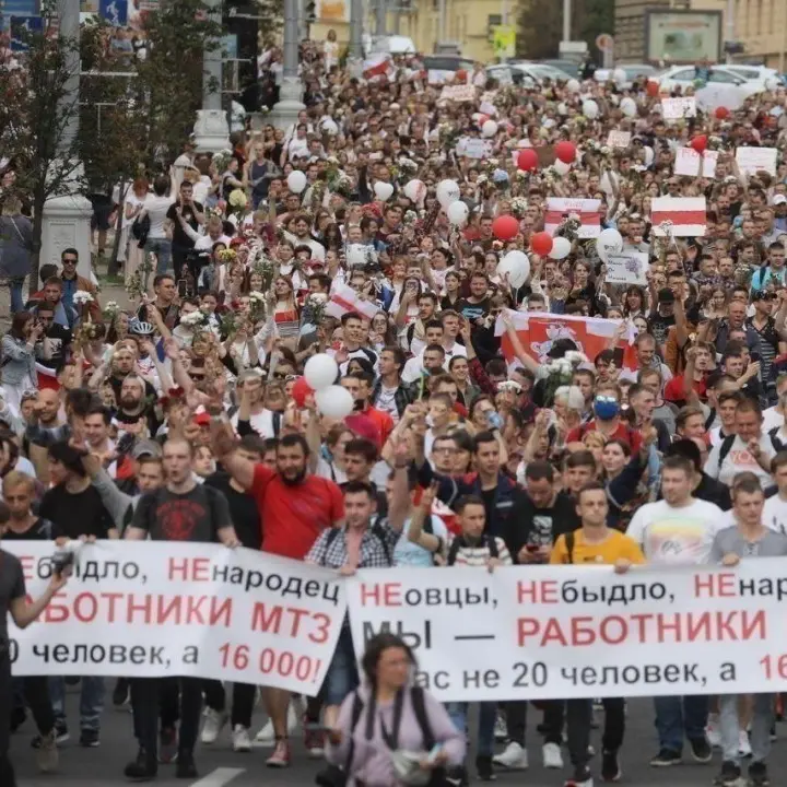 Liberati due leader sindacali in Bielorussia, ma altri 20 restano in carcere