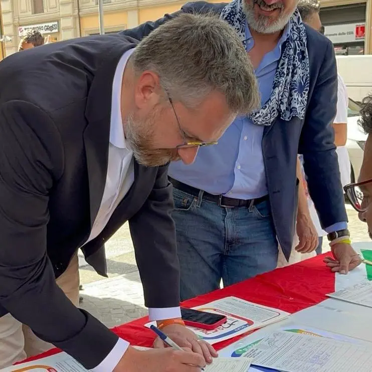 A Bologna ha firmato il sindaco Matteo Lepore