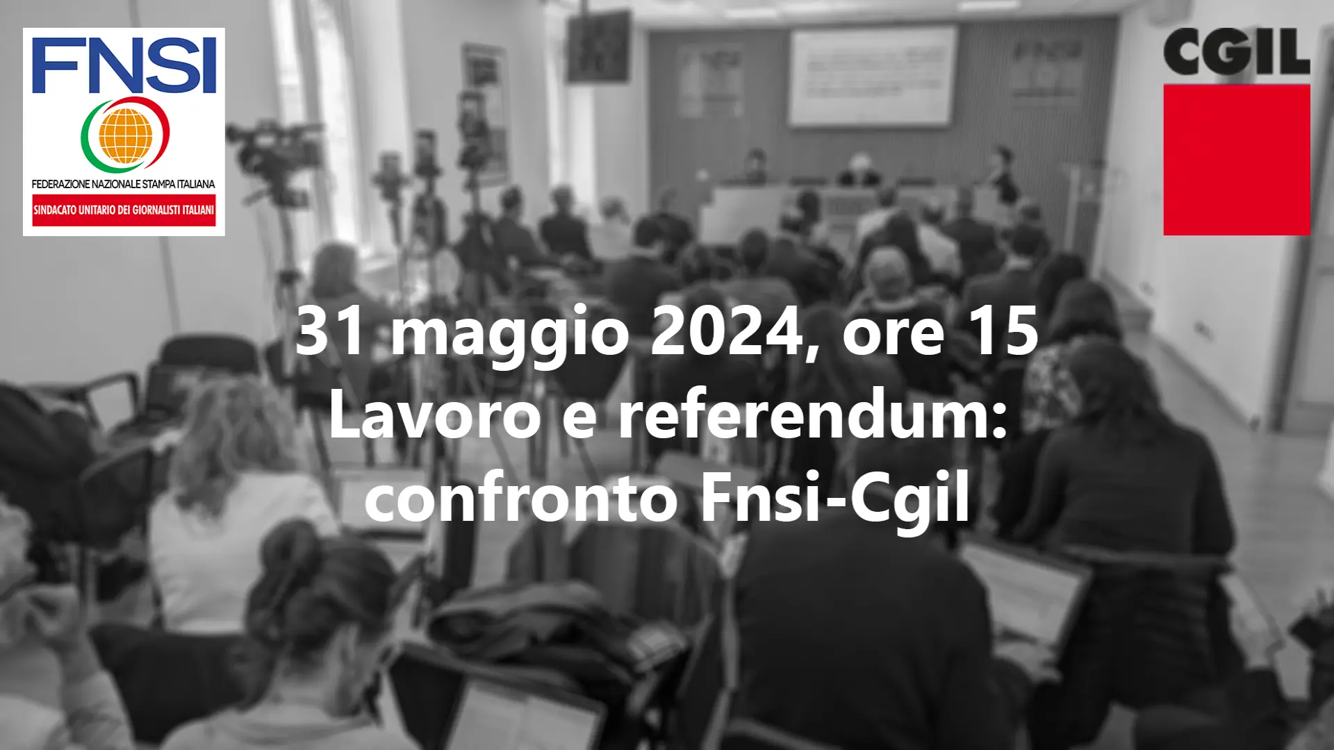 Stampa e referendum, il confronto tra Cgil e Fnsi