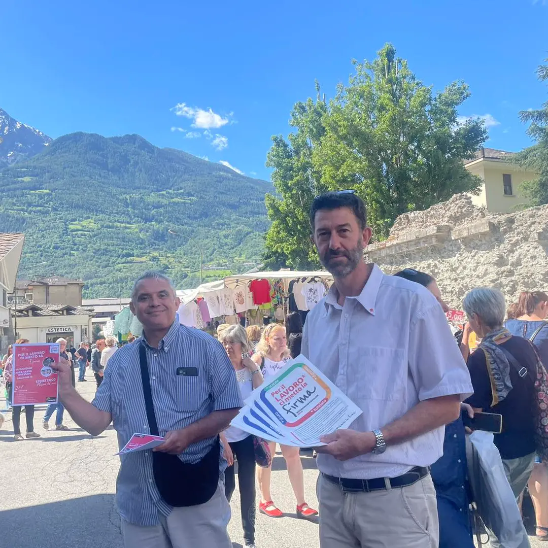 Valle d’Aosta, un pomeriggio dedicato ai referendum