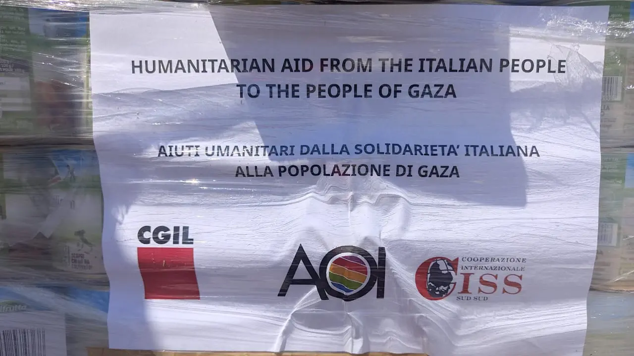 Aiuti umanitari diretti a Gaza