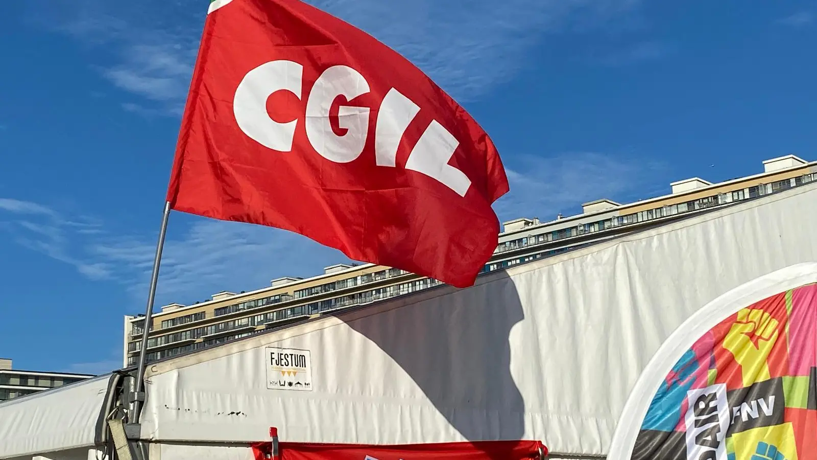 La CGIL al Festival della solidarietà a Ostenda 2024