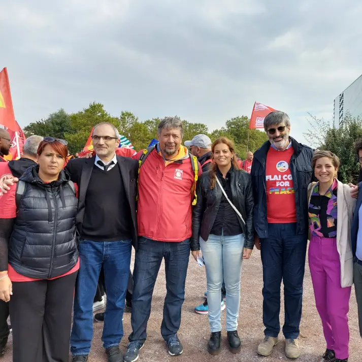 In piazza a Strasburgo contro le catene del subappalto