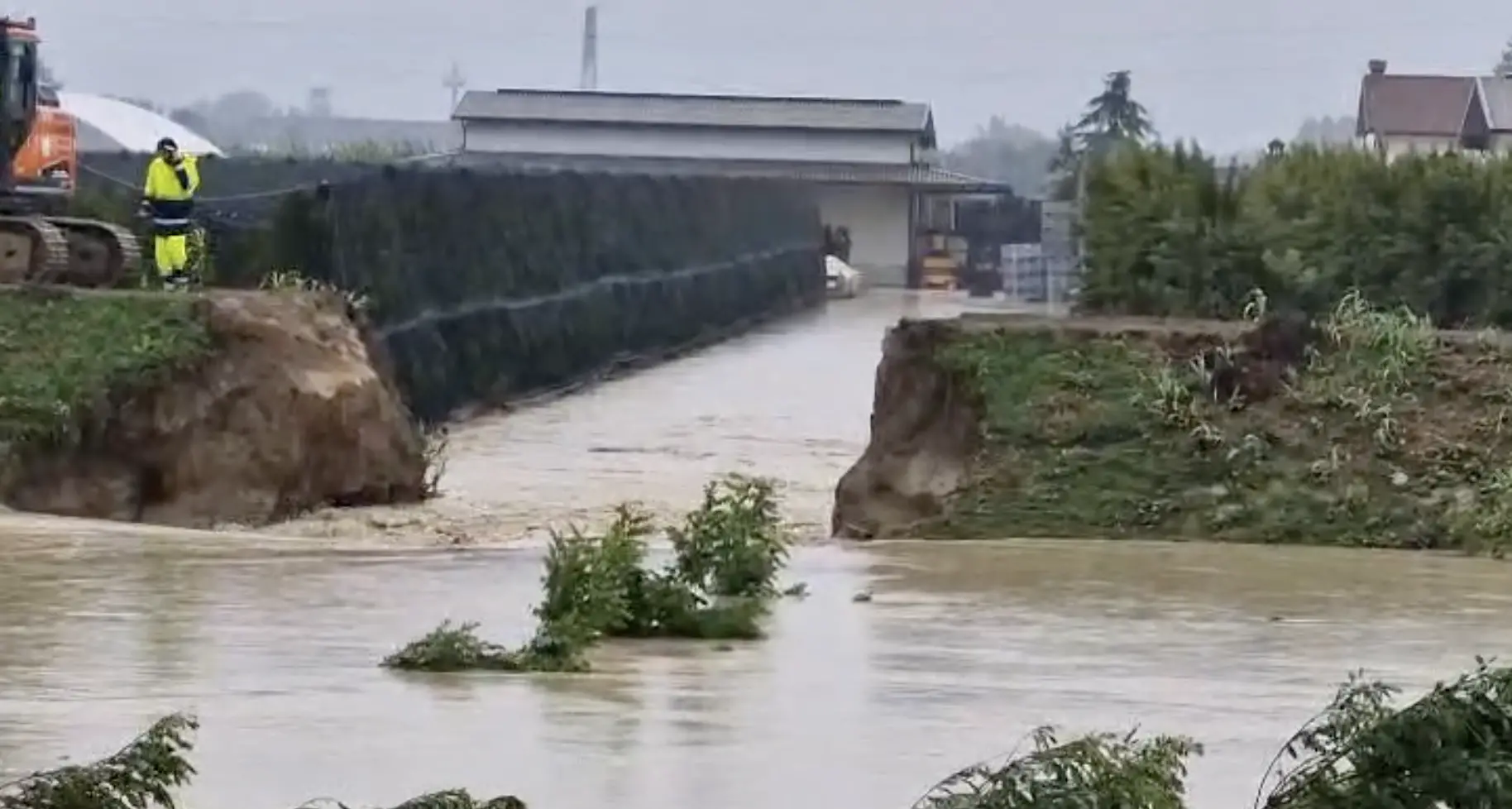 Un’altra notte di emergenza e fango in Romagna