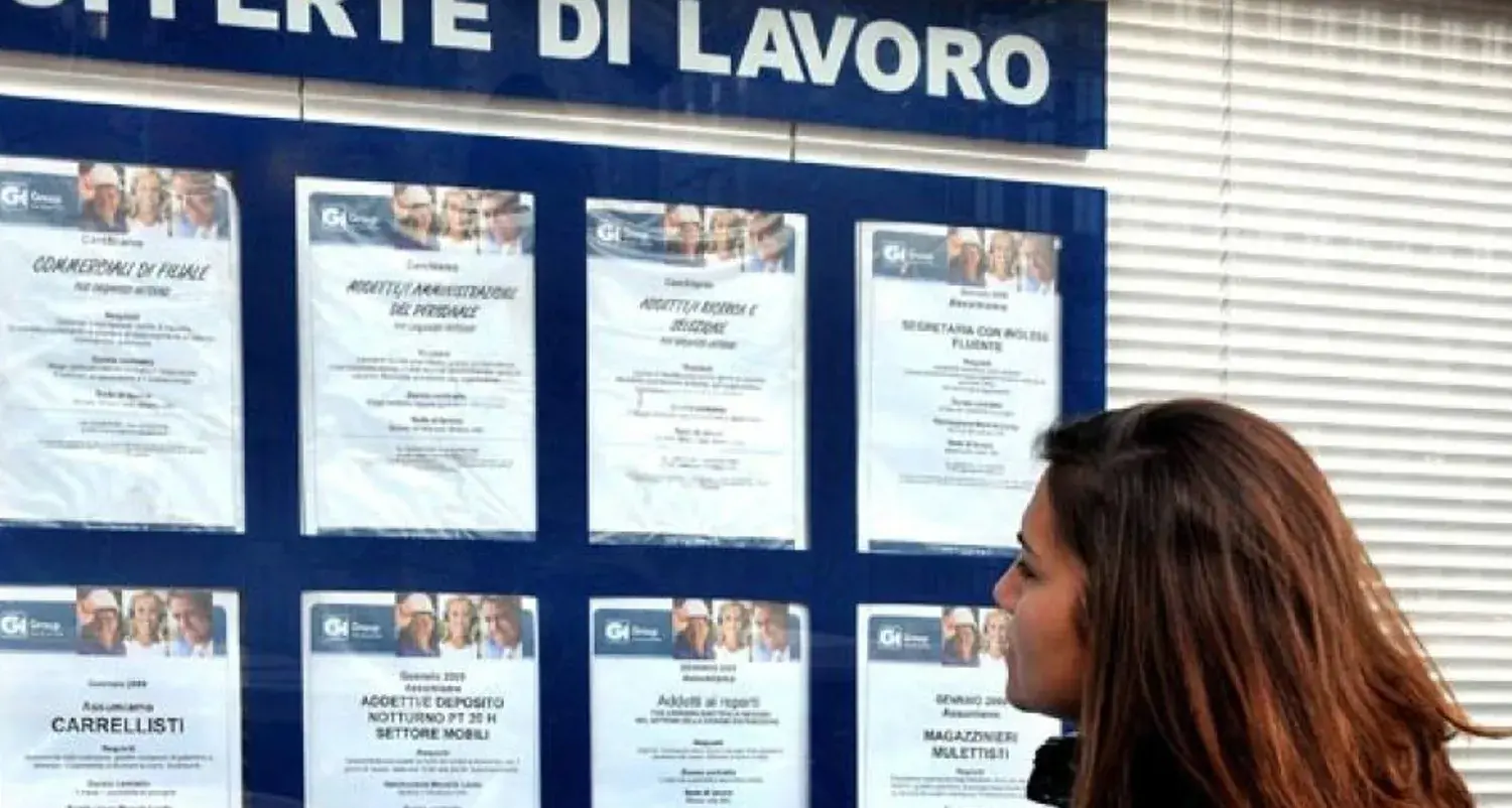 Lavoro, cala dell’8% il saldo occupazionale nel Lazio