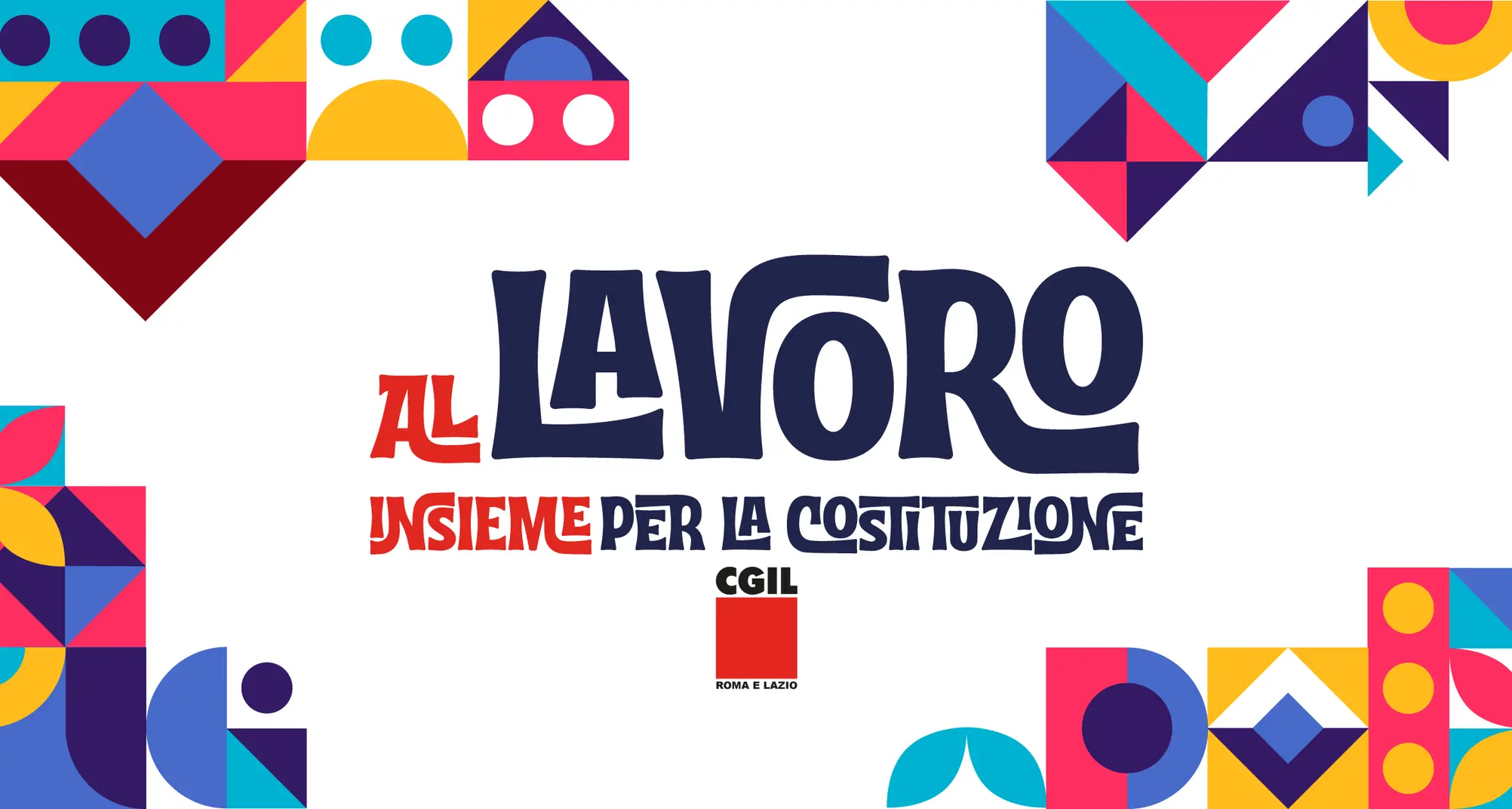 Il 26 e 27 torna la festa della Cgil Roma e Lazio