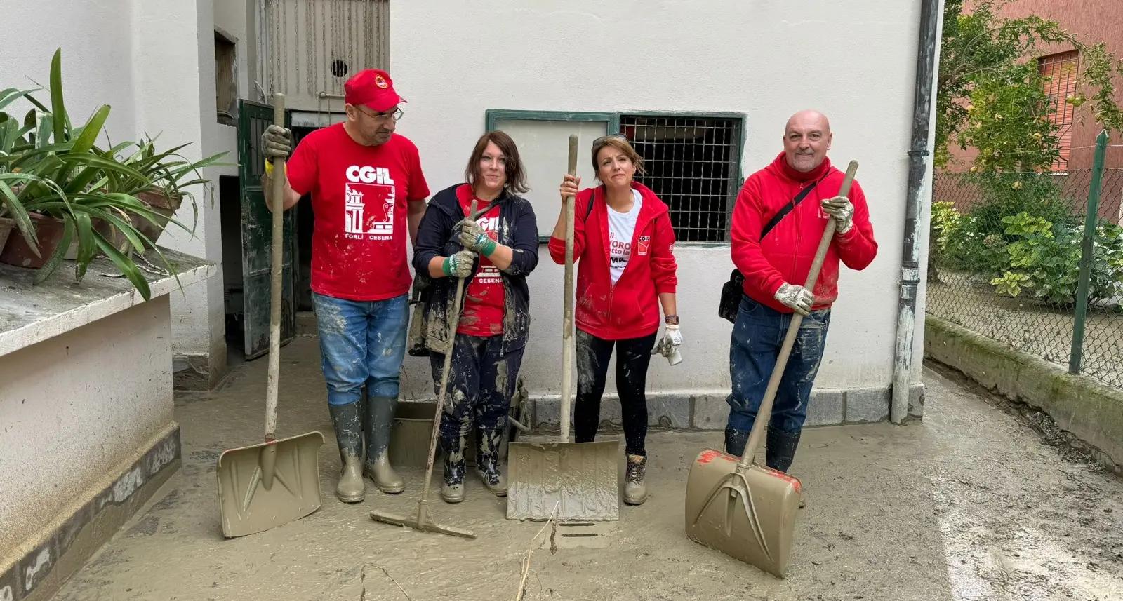 Cgil a fianco della popolazione della Romagna colpita