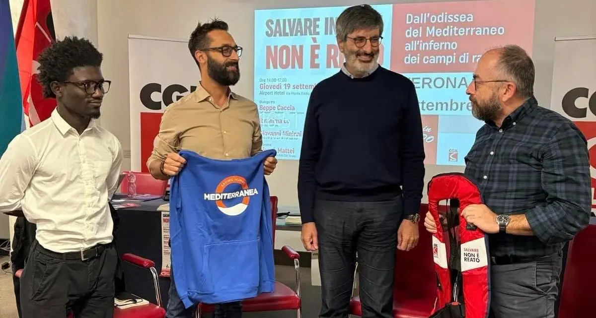 Flai con Mediterranea: salvare vite umane non è reato
