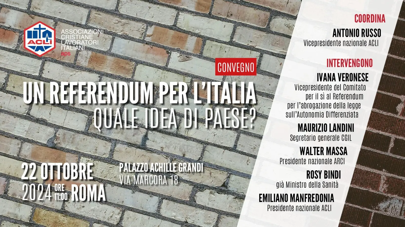 Un referendum per l'Italia: quale idea di Paese?