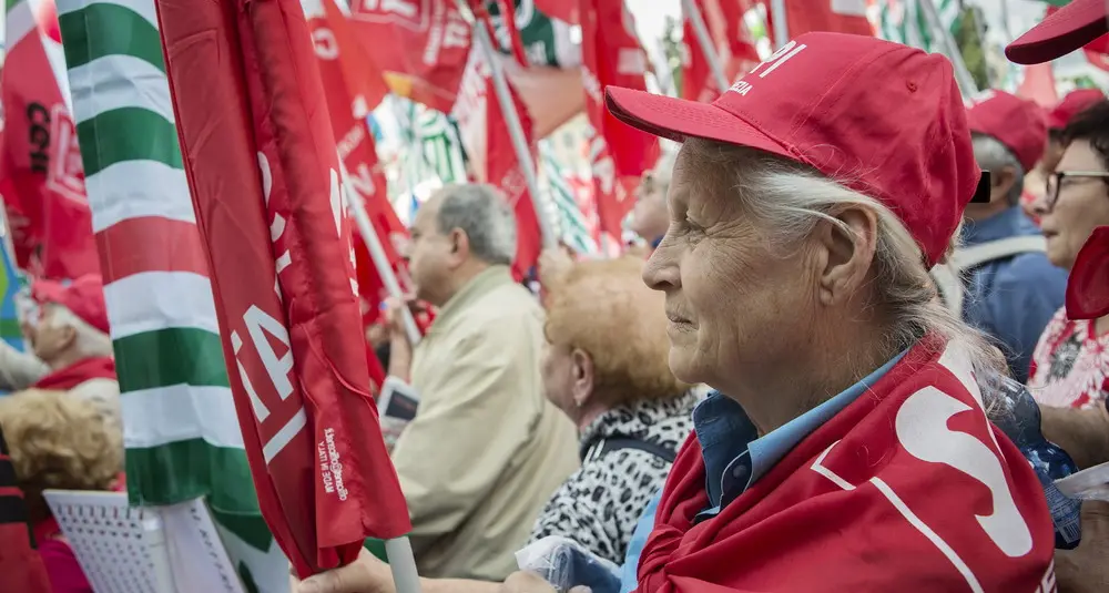 “Pensionati in piazza per i diritti di tutti”