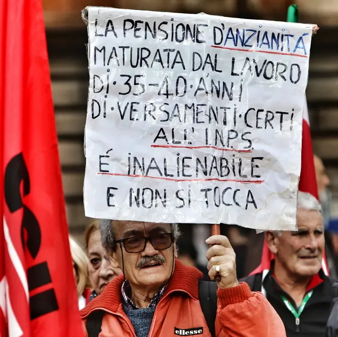 La voce dei pensionati: “In piazza per cambiare”