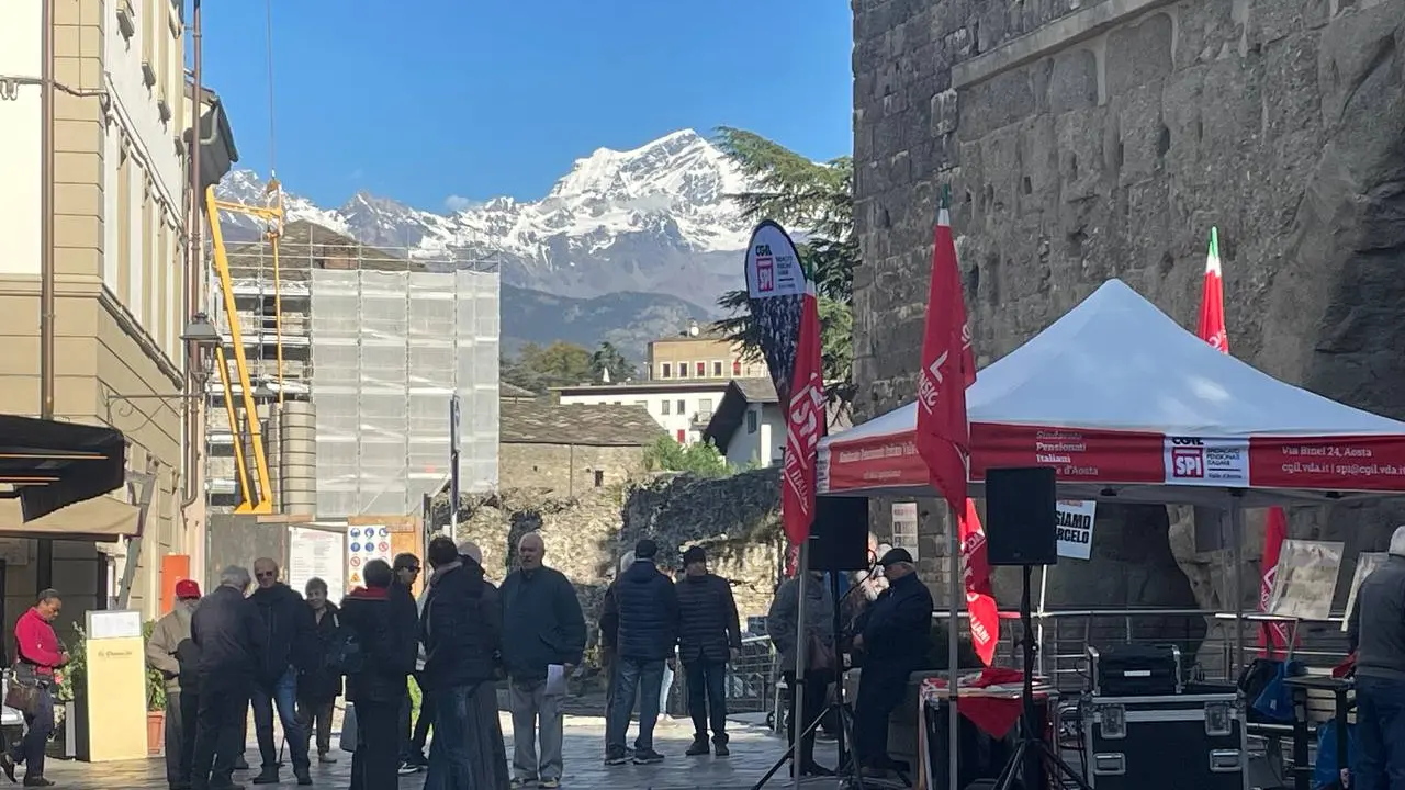 manifestazione spi cgil aosta 29.10.2024