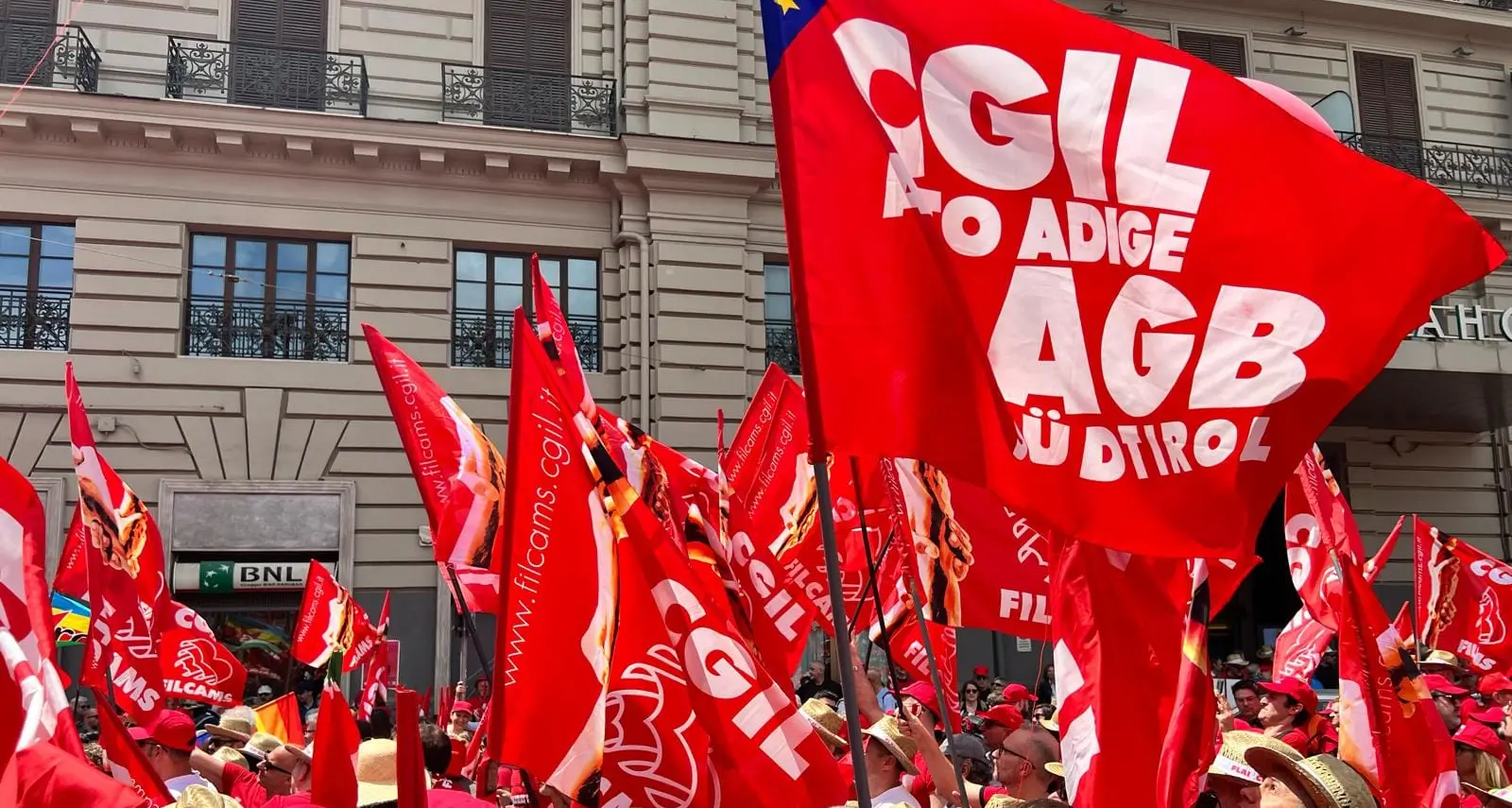 Presidio Spi Cgil il 30 ottobre a Bolzano