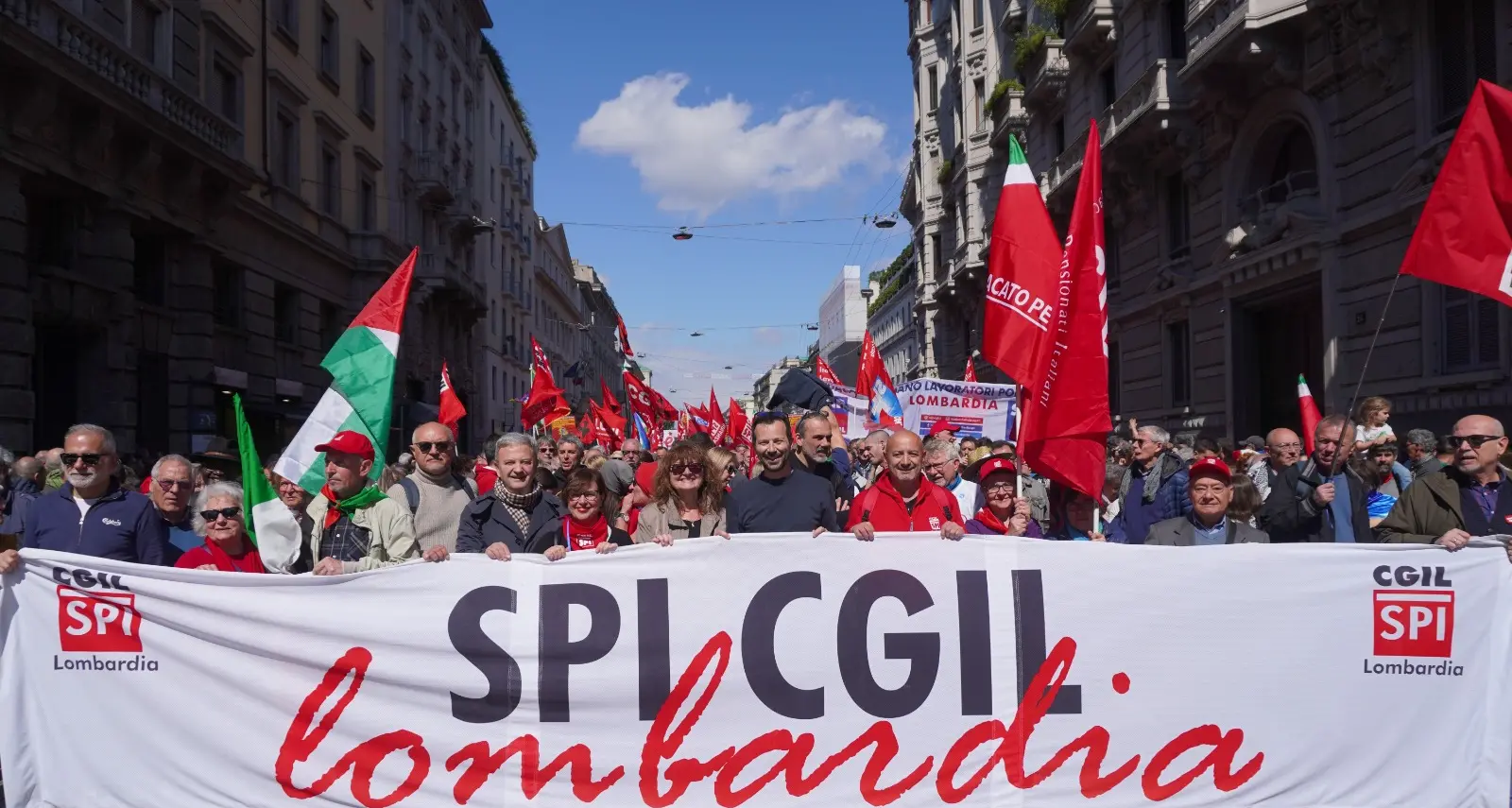 Il 30 ottobre la piazza dello Spi Cgil a Milano