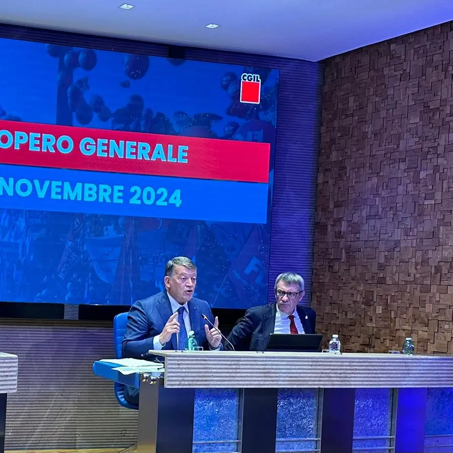 Manovra, la conferenza stampa di Landini e Bombardieri