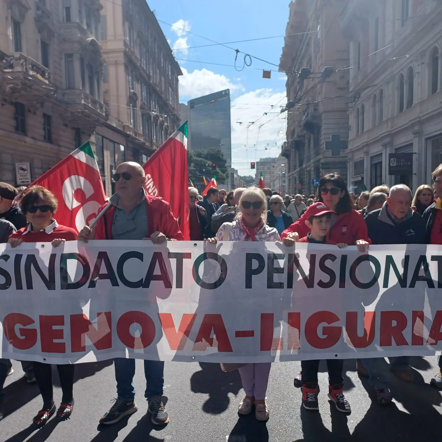 Il 4 novembre lo Spi Cgil in piazza a Genova