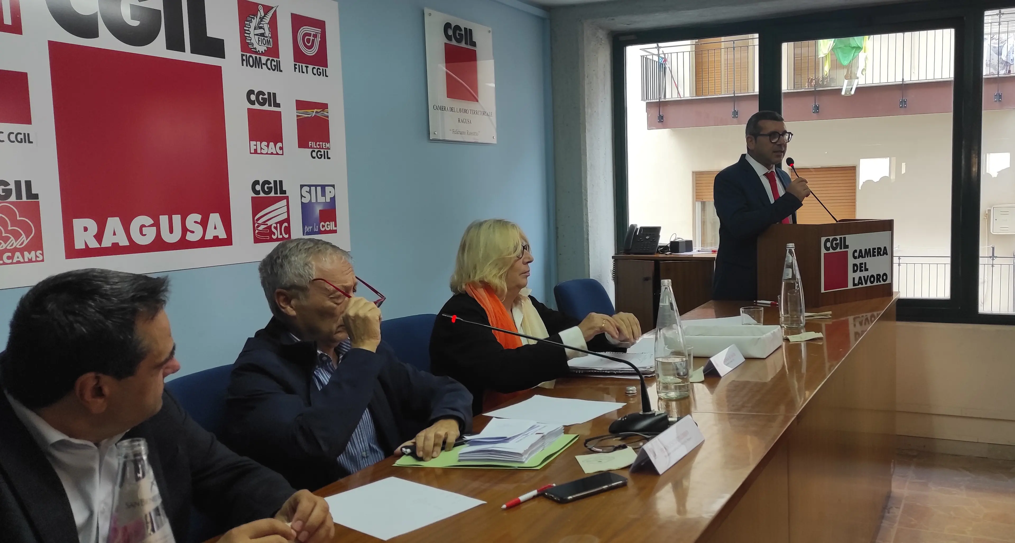 Giuseppe Roccuzzo è il nuovo segretario della Cgil Ragusa