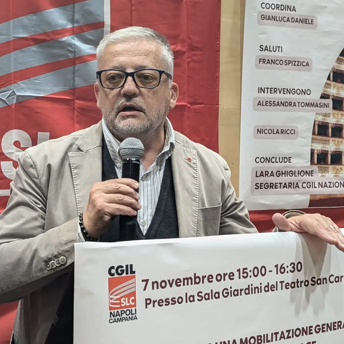 Ricci, Cgil Napoli Campania, “La cultura non è un optional”