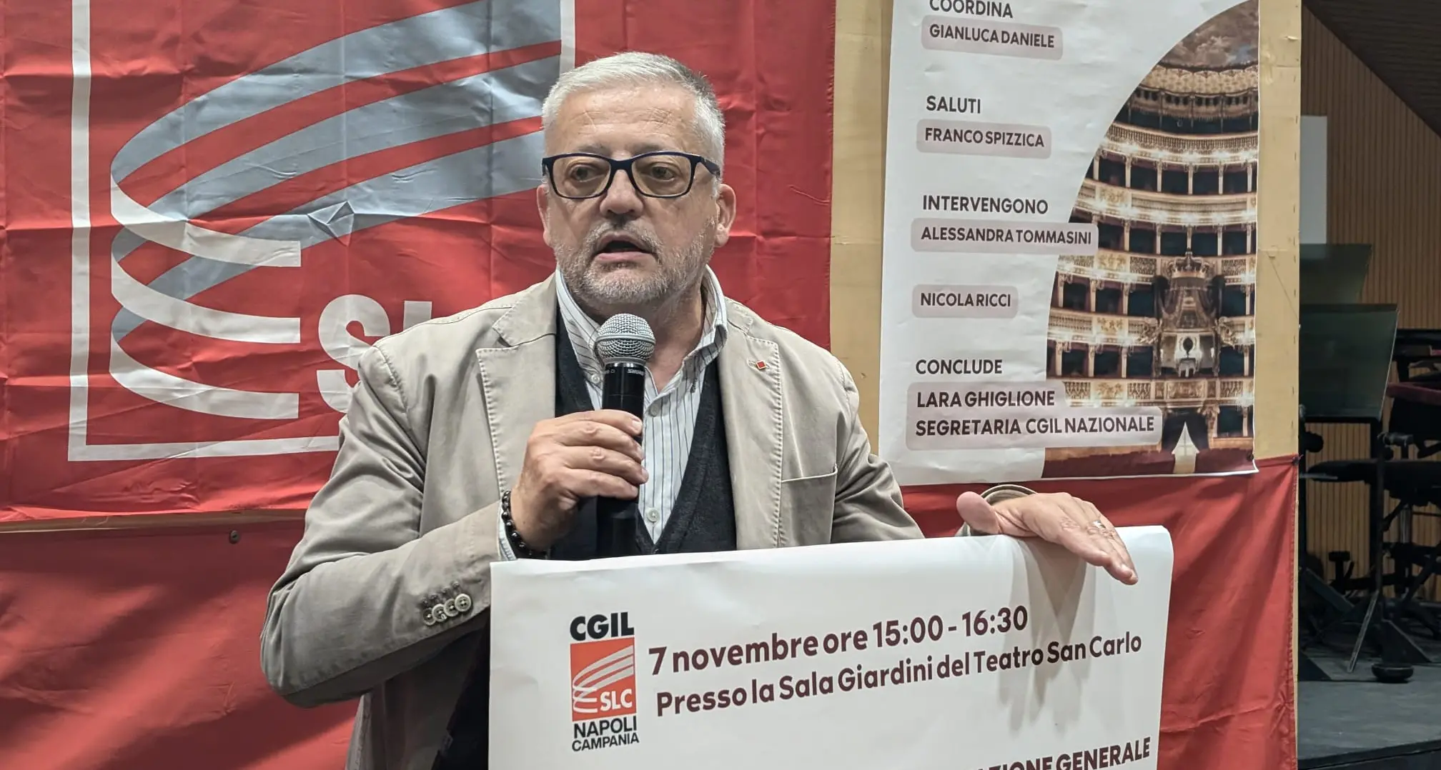 Ricci, Cgil Napoli Campania, “La cultura non è un optional”