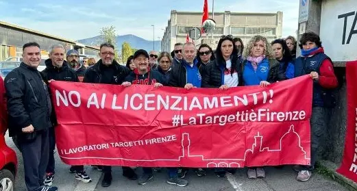 Accordo Targetti, 22 mesi di cassa integrazione