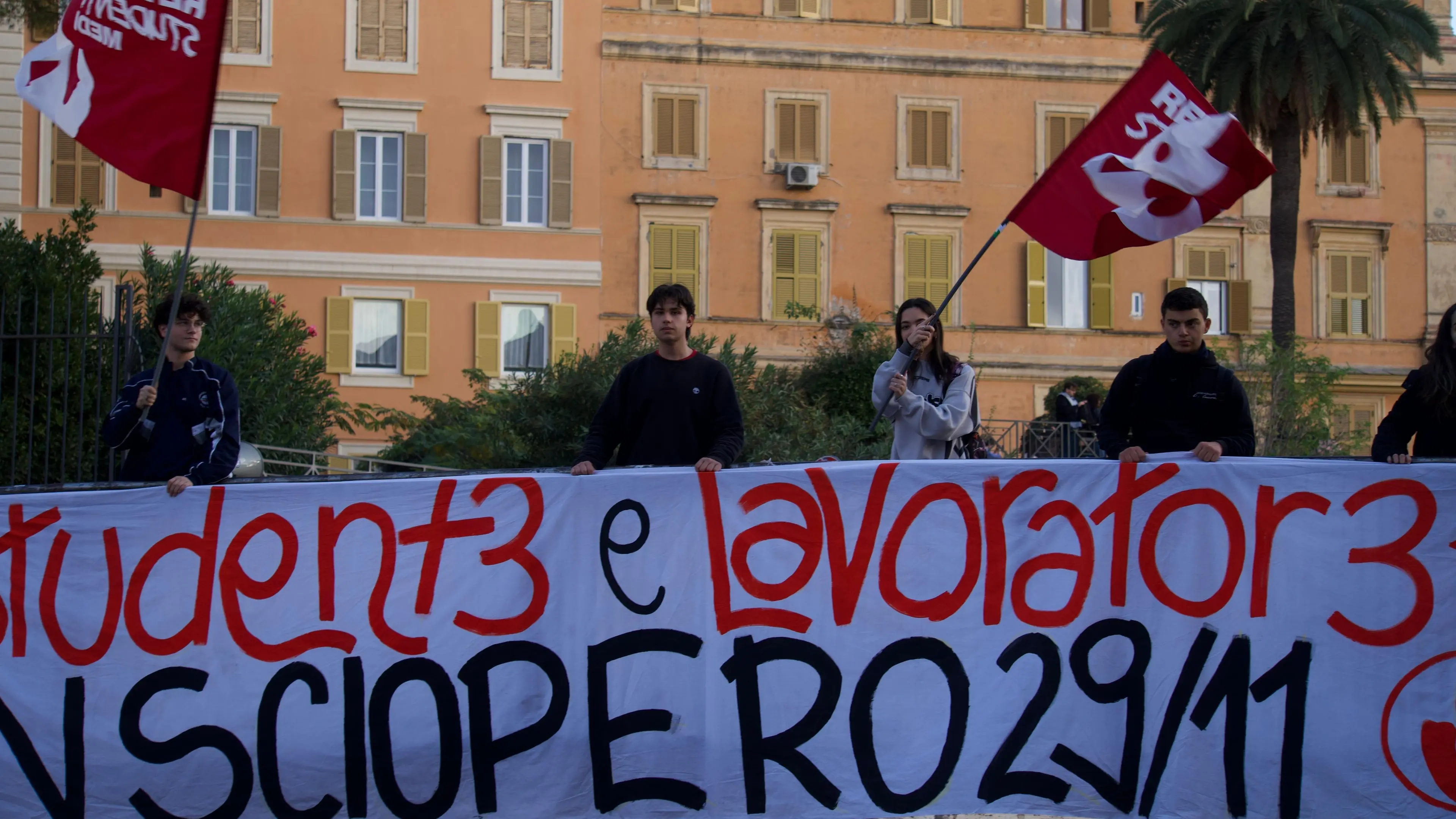 Anche gli studenti scioperano il 29 novembre