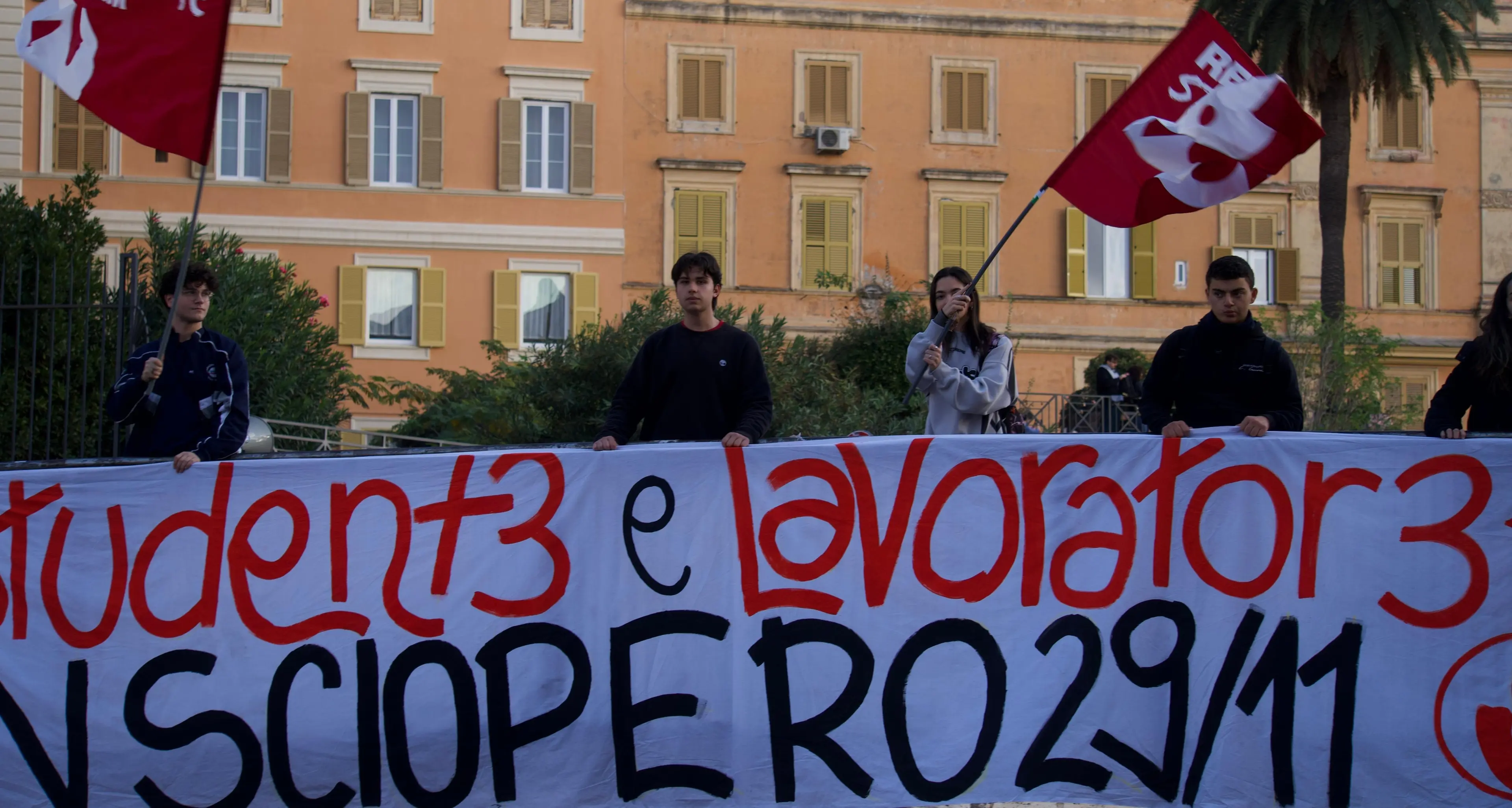 Anche gli studenti scioperano il 29 novembre