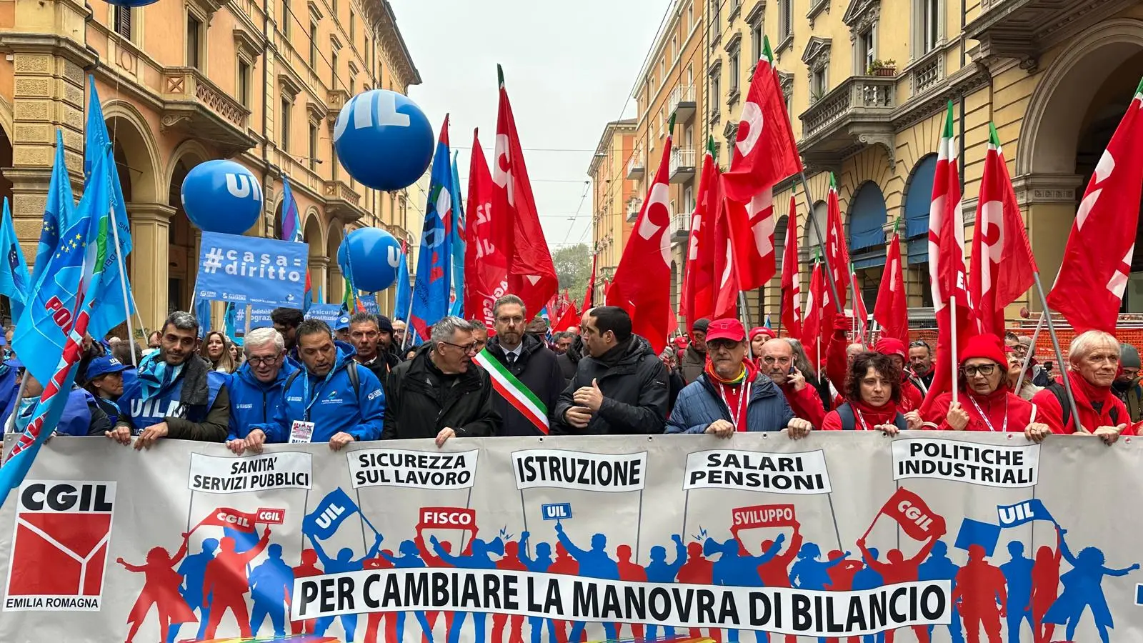 Il mondo del lavoro allo sciopero generale