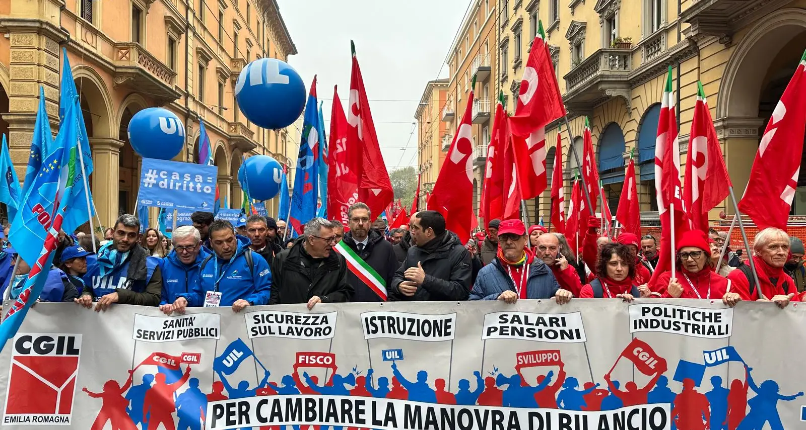 Il mondo del lavoro allo sciopero generale