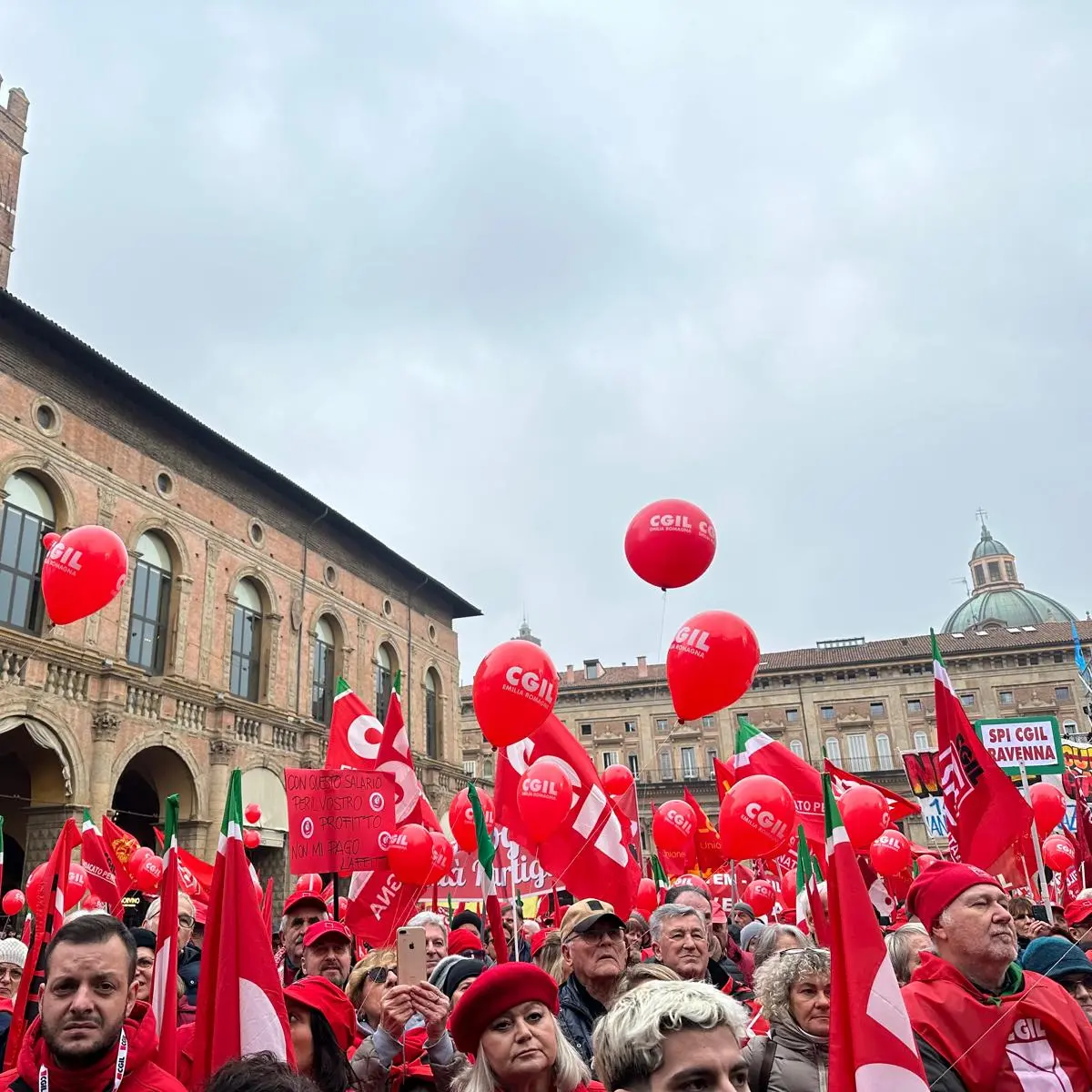 Sciopero generale, adesione oltre il 70%