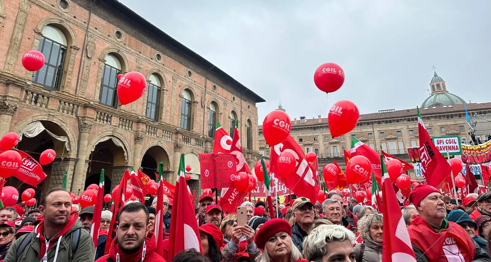 Sciopero generale, adesione oltre il 70%