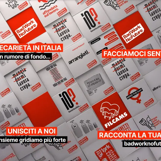 “Bad Work, No Future”: al via la campagna Filcams