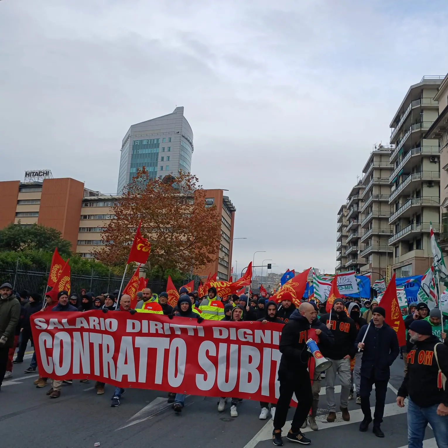 Metalmeccanici, Fiom Genova: in piazza dalle 5 del mattino per salario, orario e sicurezza