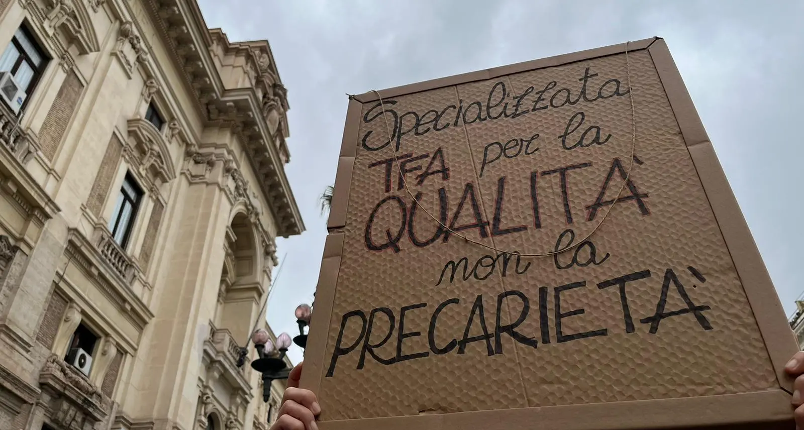 Precari del sostegno in piazza: la stabilizzazione è un diritto