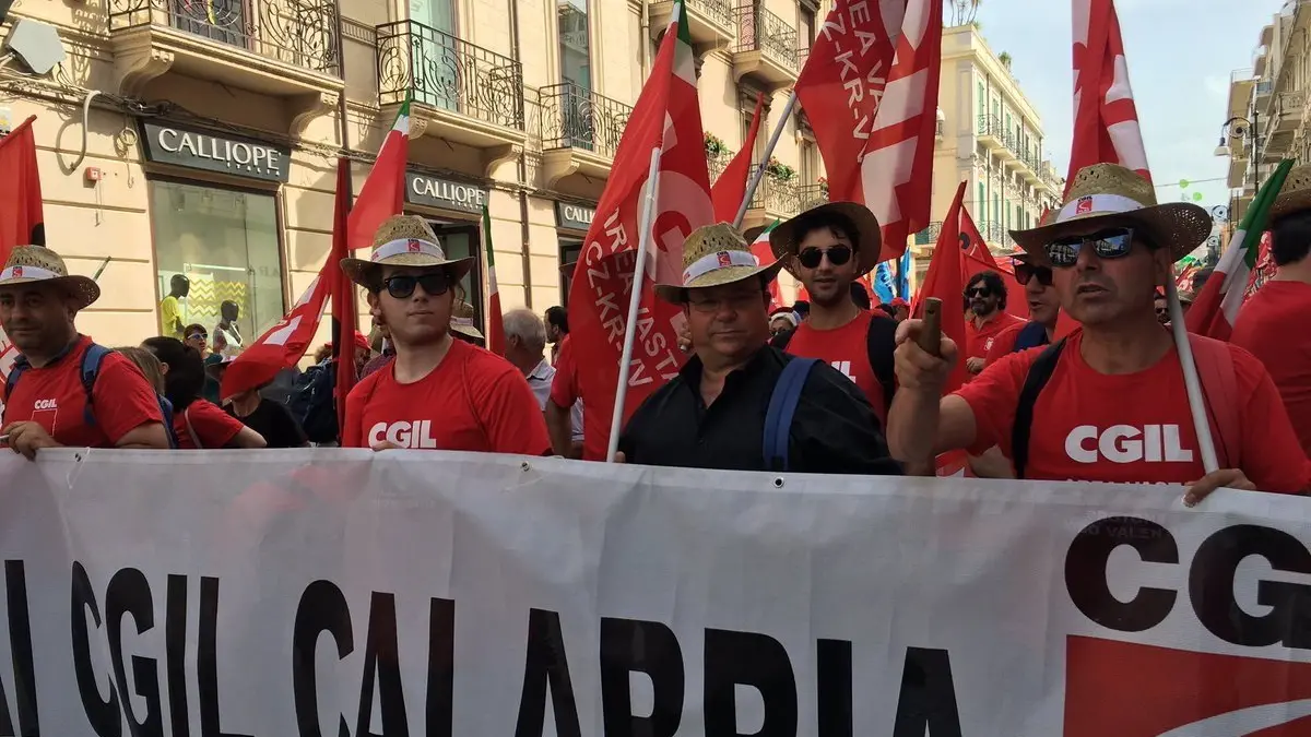 Foto Cgil nazionale su twitter