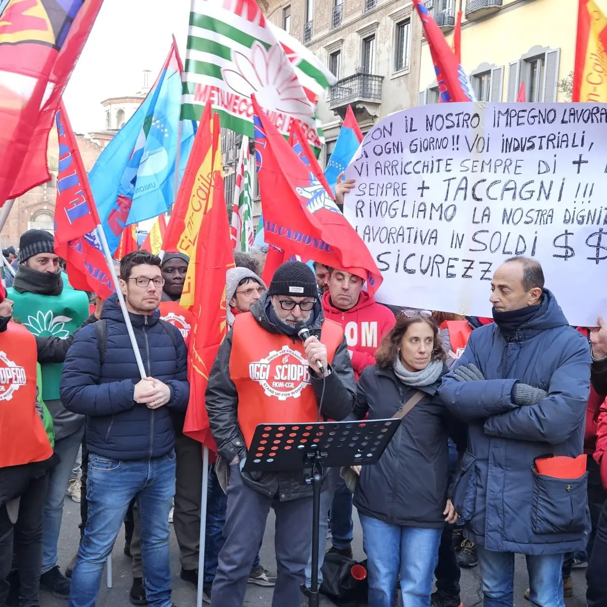 Fim, Fiom, Uilm: “Le prime otto ore di sciopero sui territori sono pienamente riuscite. Ora riparta la trattativa”