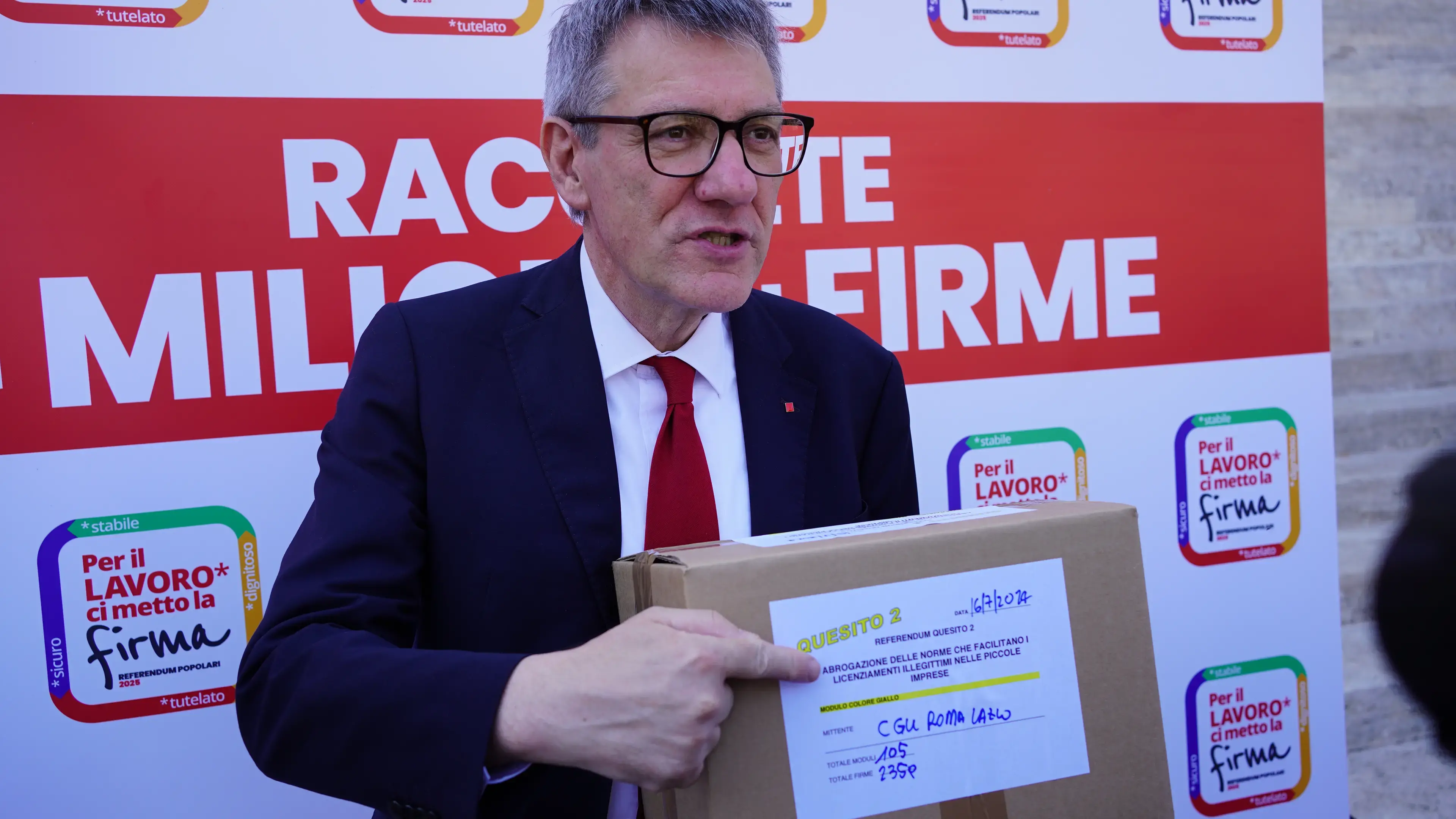 Landini “Ai referendum votino anche i delusi così si cambia il Paese”