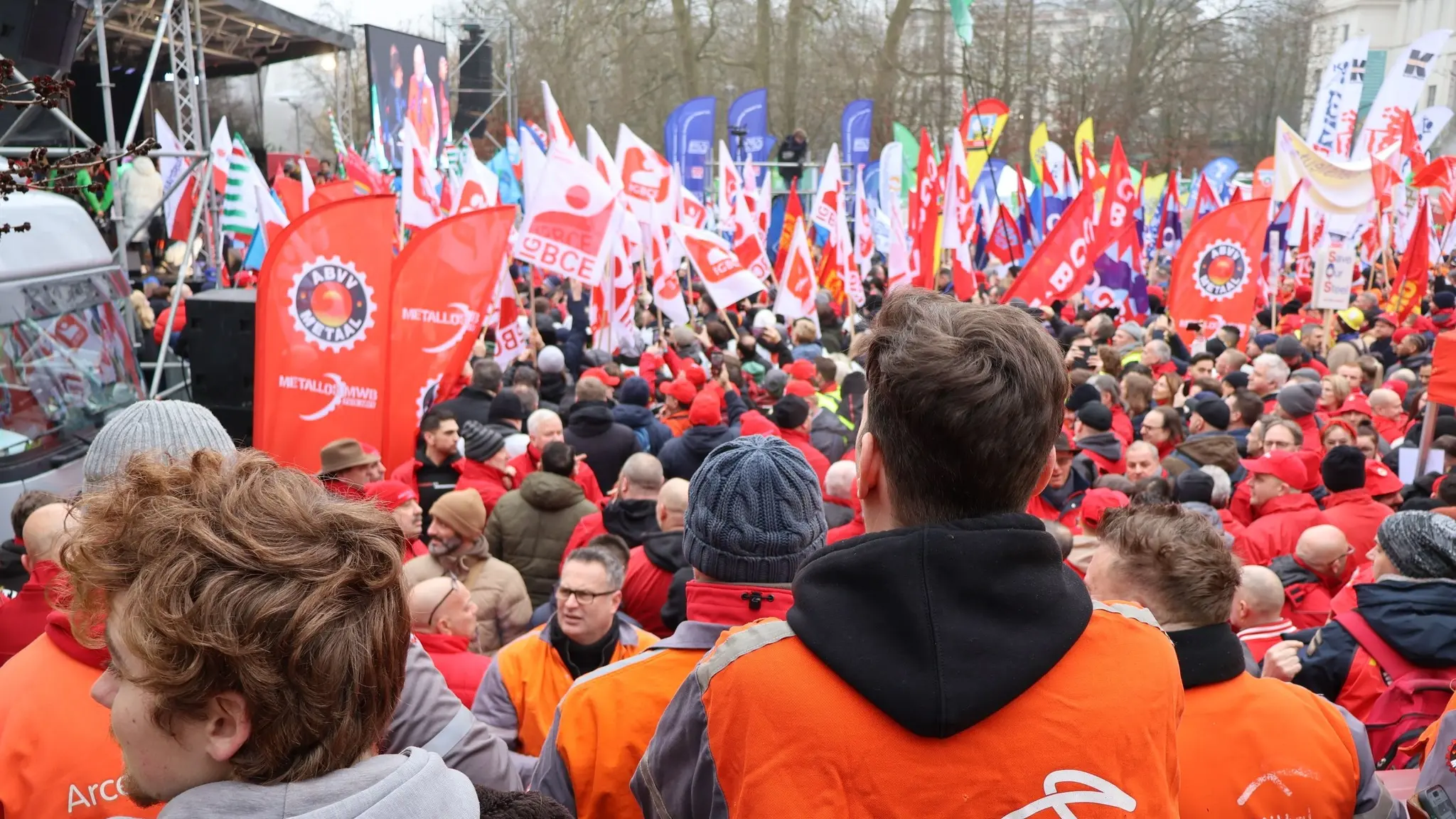 20250205 IndustriAll Bruxelles, De Palma, Falcinelli, Gesmundo