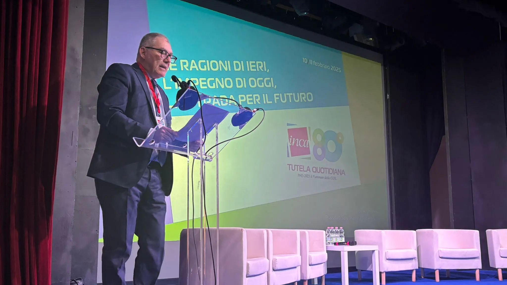 Pagliaro, Inca: “80 anni sempre dalla stessa parte, quella dei lavoratori”