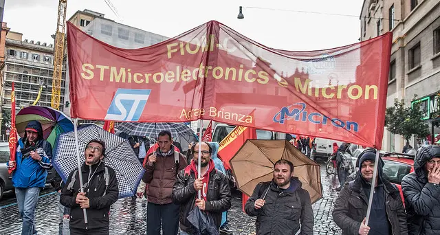 STMicroelectronics, Fiom Cgil Brianza: “Risposte insufficienti dall’azienda”