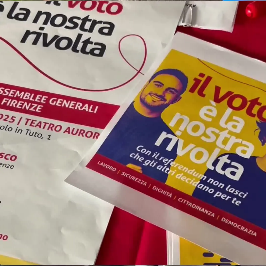 Siena e Firenze, giornata toscana per Maurizio Landini: “Un voto per i diritti di chi tiene in piedi il Paese”