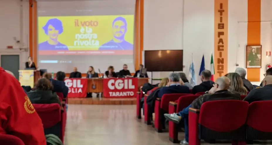 Assemblea Cgil Taranto, D’Arcangelo: “Parte oggi un lungo cammino per cambiare il Paese”