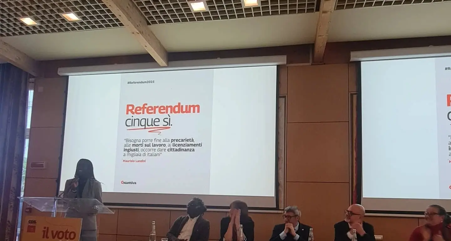 Landini a Padova: “Il referendum permette alle persone di decidere”