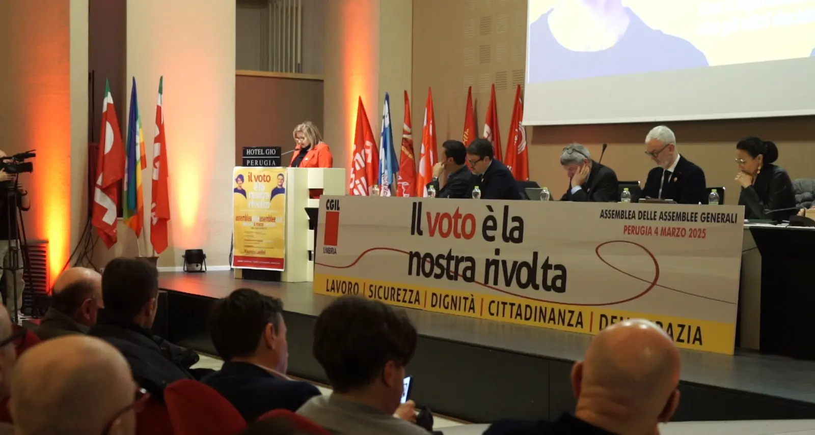 Landini a Perugia: “Un voto perché il Paese faccia un passo avanti”