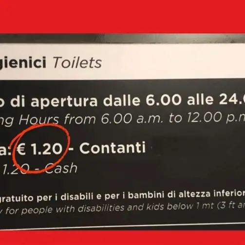 Il bagno per i lavoratori Gsa a Tiburtina? Solo a pagamento