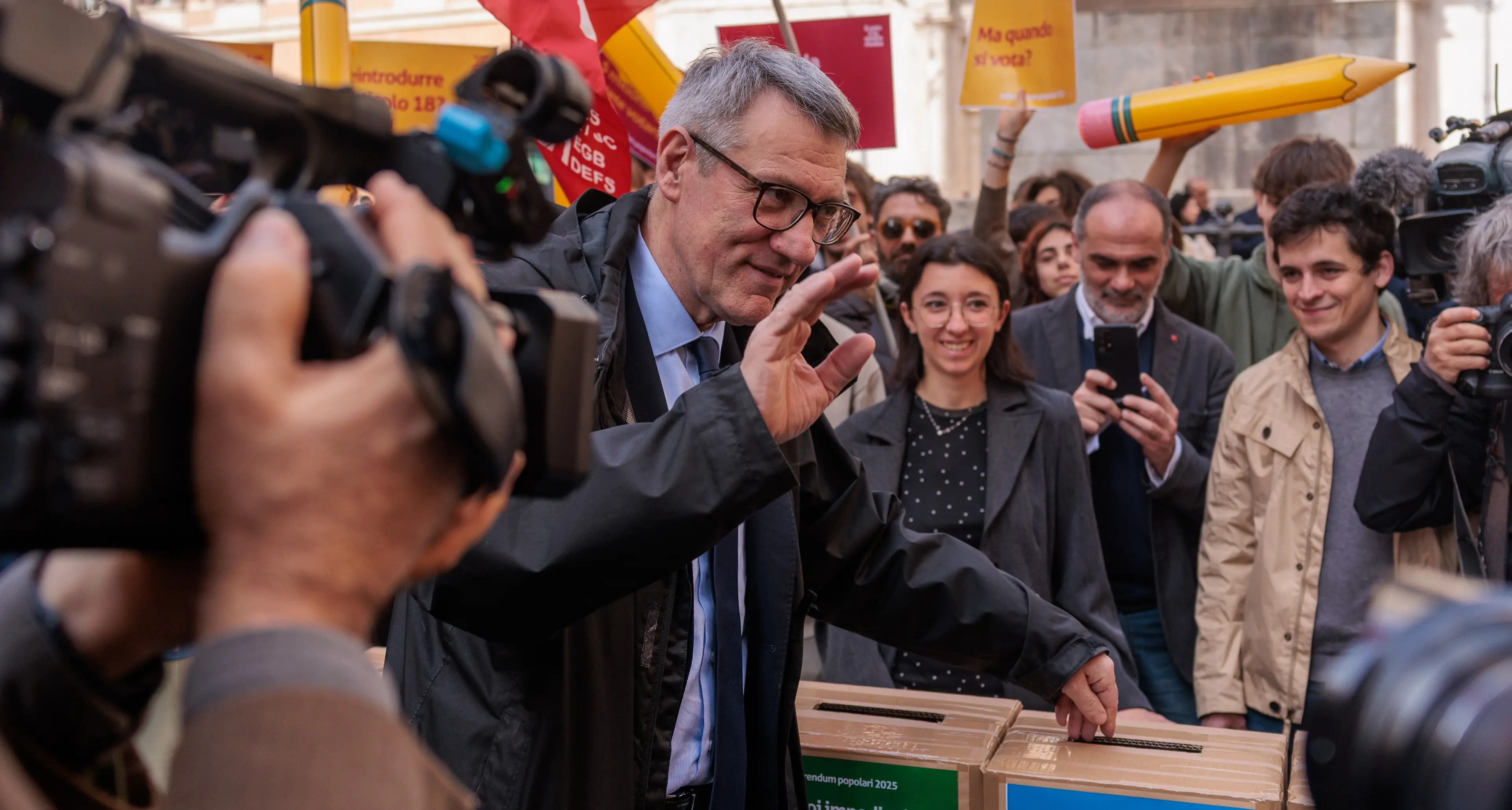 Referendum, ipotesi accorpamento con le amministrative – ASCOLTA LANDINI