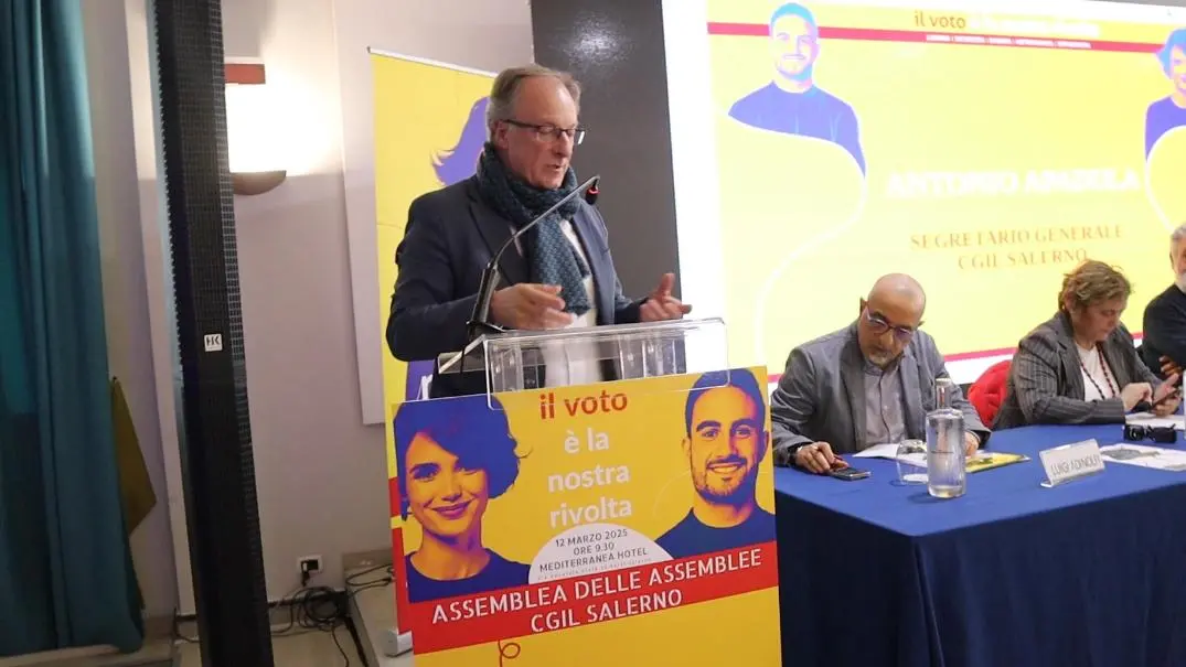 Cgil Salerno, Apadula: “Opportunità storica per dare voce ai lavoratori”