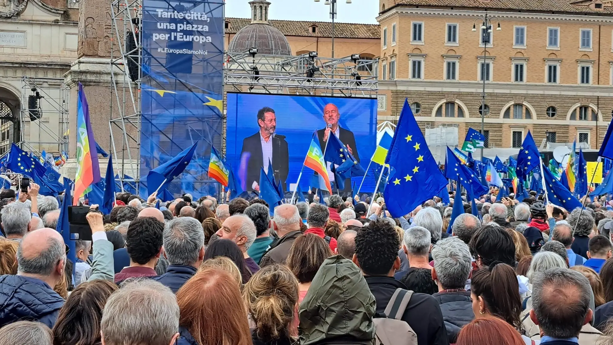 Europa, manifestazione di Roma 15 marzo