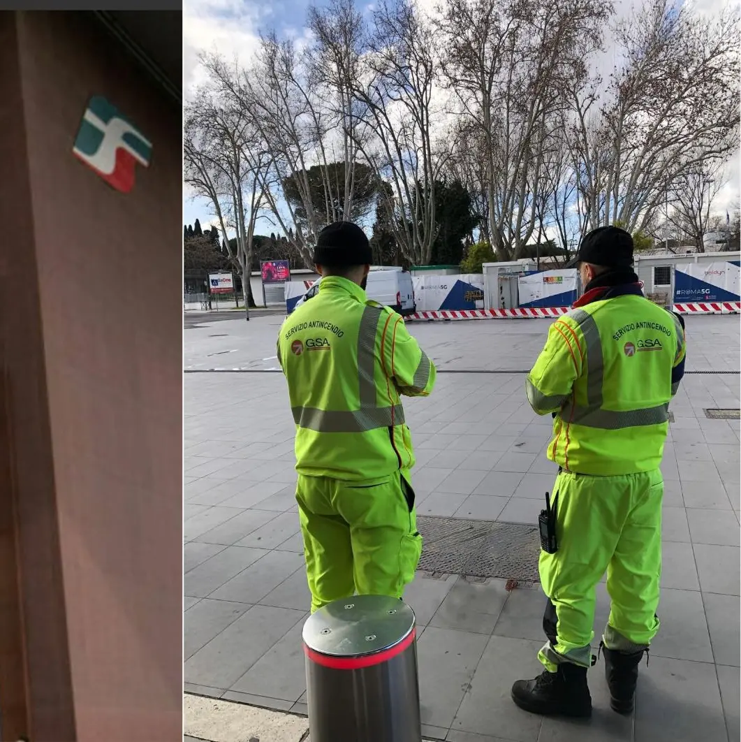 Roma, la vittoria dei lavoratori della Guardia ai fuochi della stazione Tiburtina