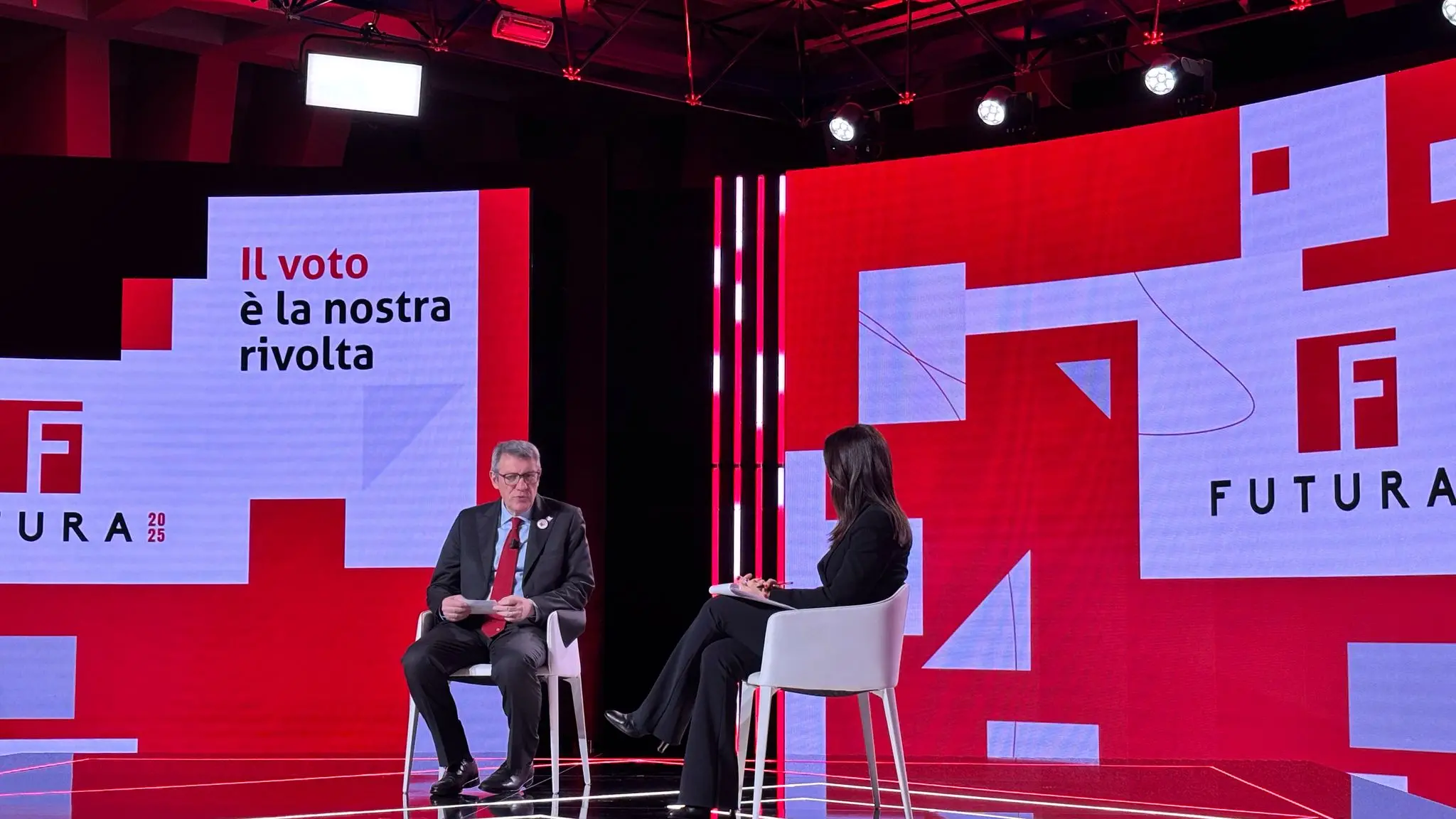 L’intervista di Tonia Cartolano (SkyTg24) a Maurizio Landini (segretario generale Cgil)