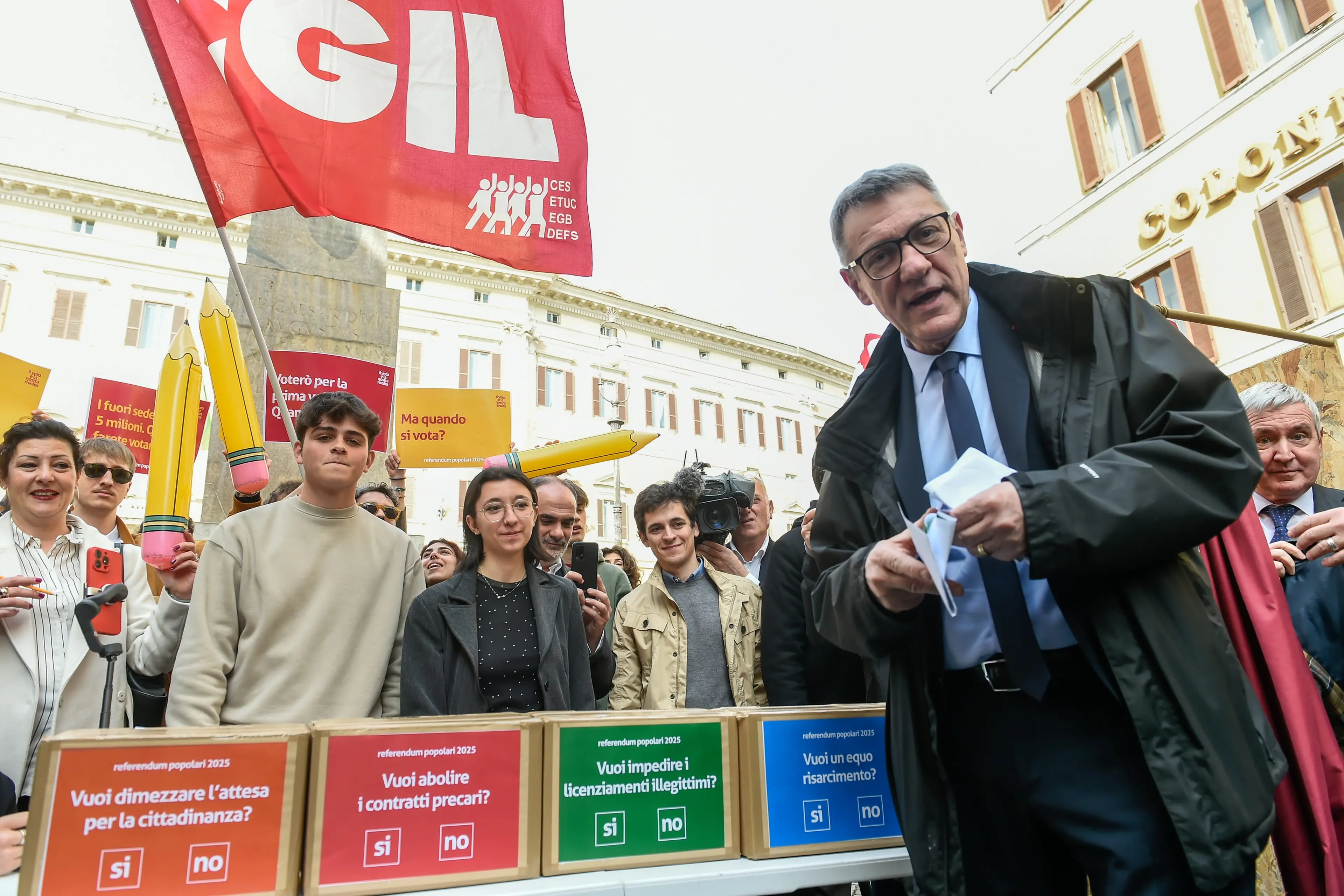 “Con i referendum costruiamo, insieme, un’altra storia”